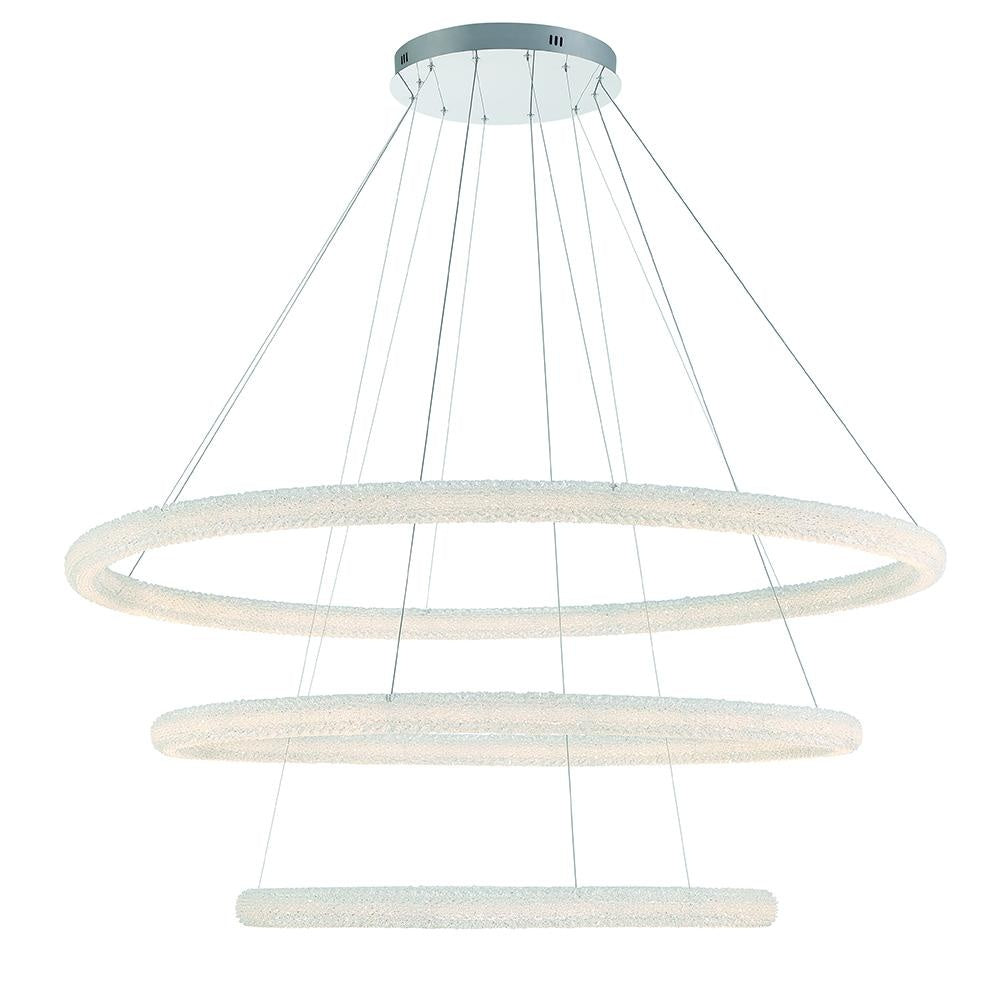 Sassi 1 Light Chandelier in Chrome