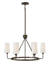 Load image into Gallery viewer, Medium Single Tier Chandelier - Black
