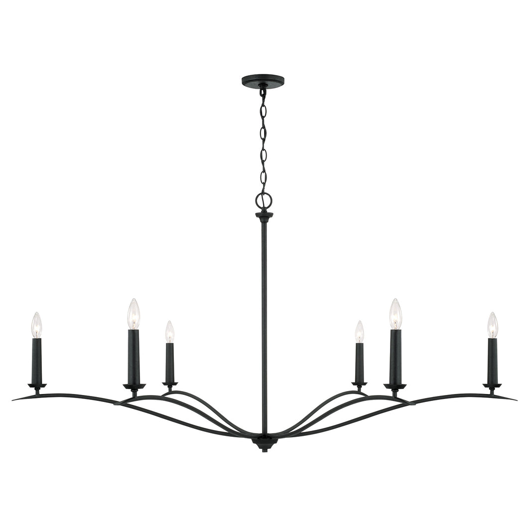 Grady 6 Light Chandelier (3 Finishes)