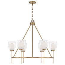 Load image into Gallery viewer, Joss Medium Chandelier Aged Brass
