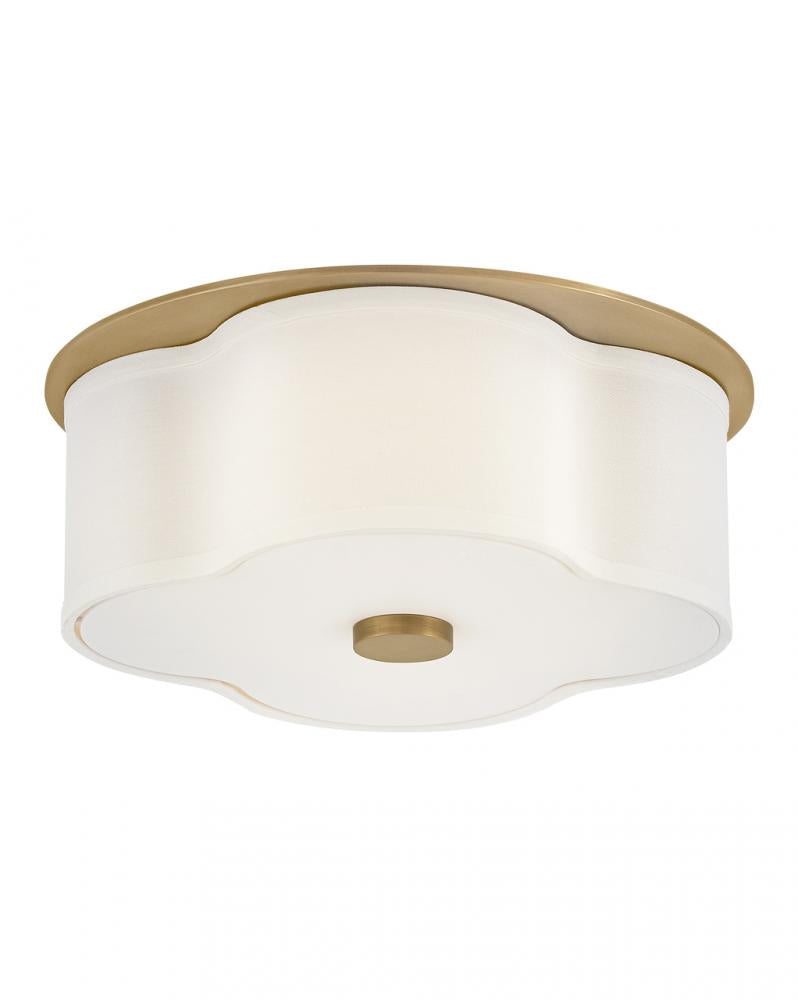 Medium Flush Mount - Brass