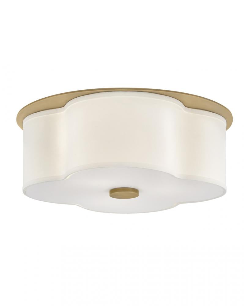 Medium Flush Mount - Brass