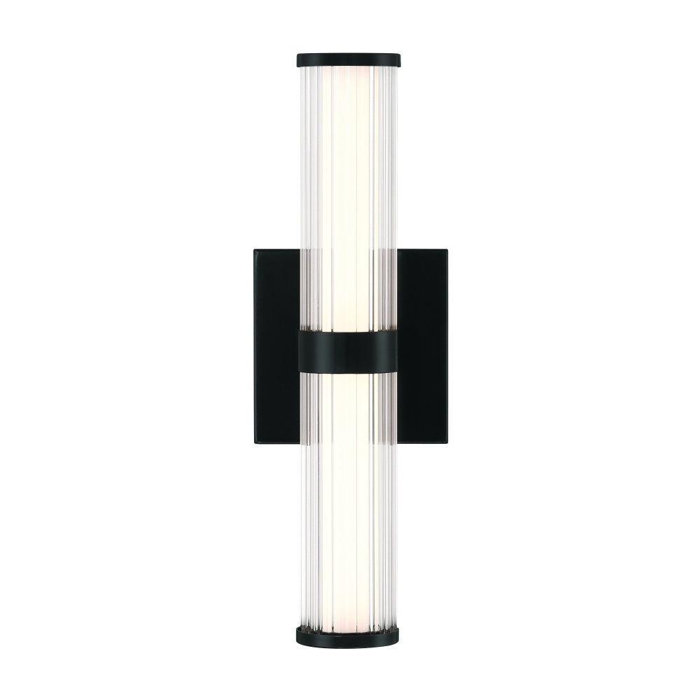 Fayton 14" LED Sconce In Black