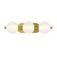 Load image into Gallery viewer, Palmas 3 Light Vanity In Gold
