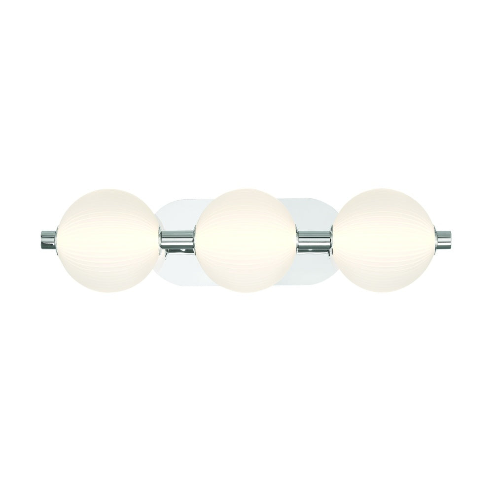 Palmas 3 Light Vanity In Nickel