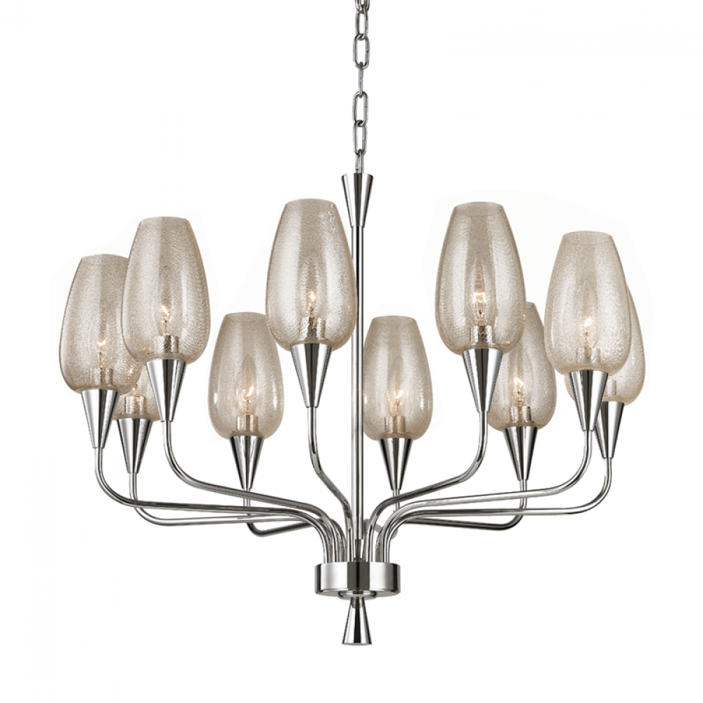 10 LIGHT CHANDELIER