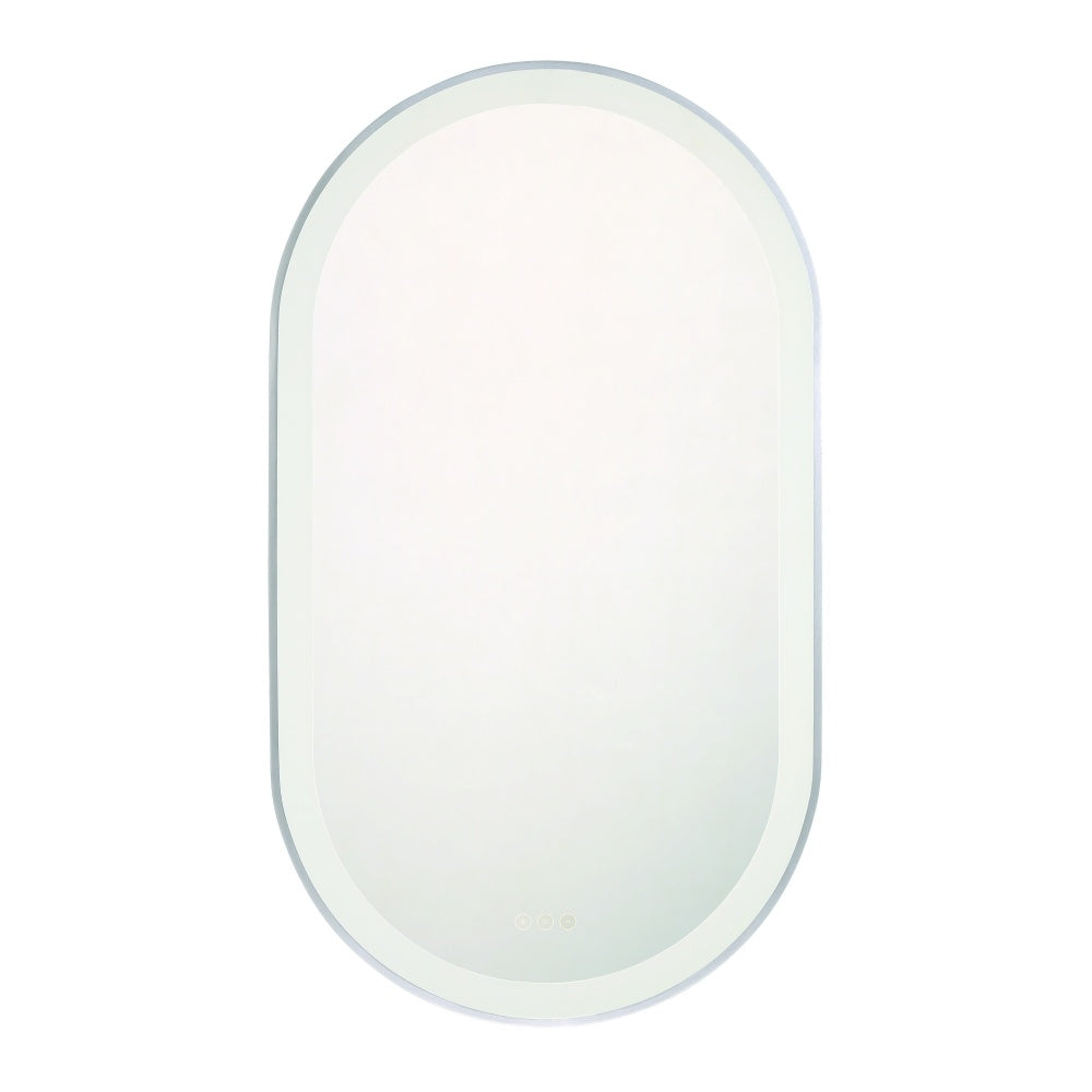 Sara 42" LED Mirror In Silver