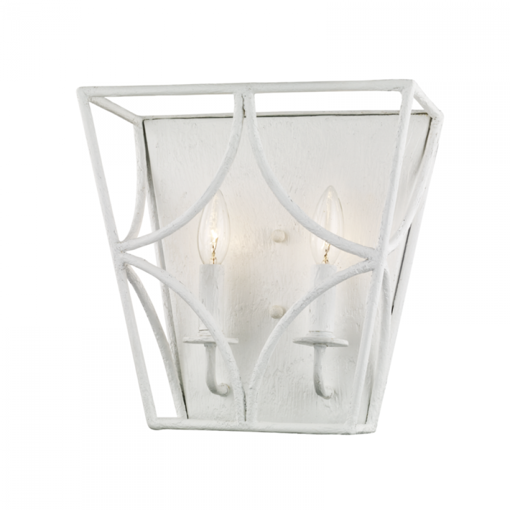 2 LIGHT WALL SCONCE