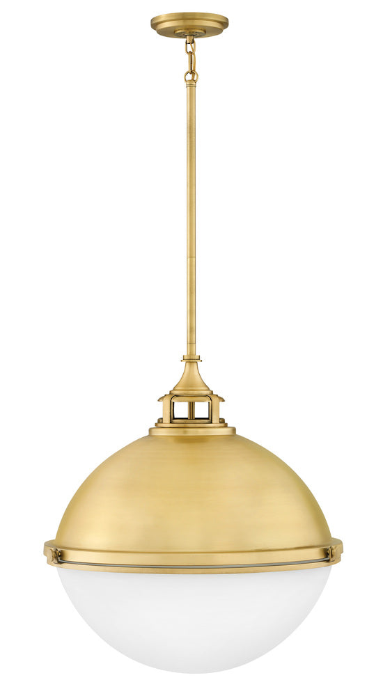 Small Orb Chandelier - Brass