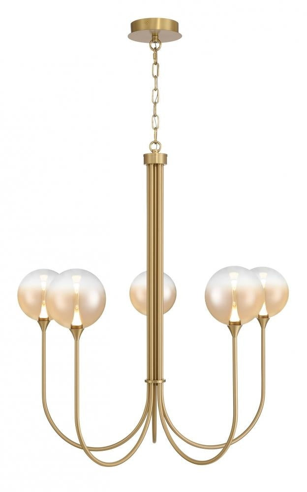 Iissa-Chandelier-5Lt-34In-GD-AM