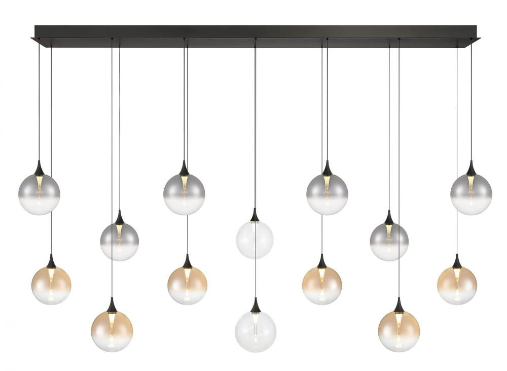 Iissa-Chandelier-14Lt-72In-BK-Mx