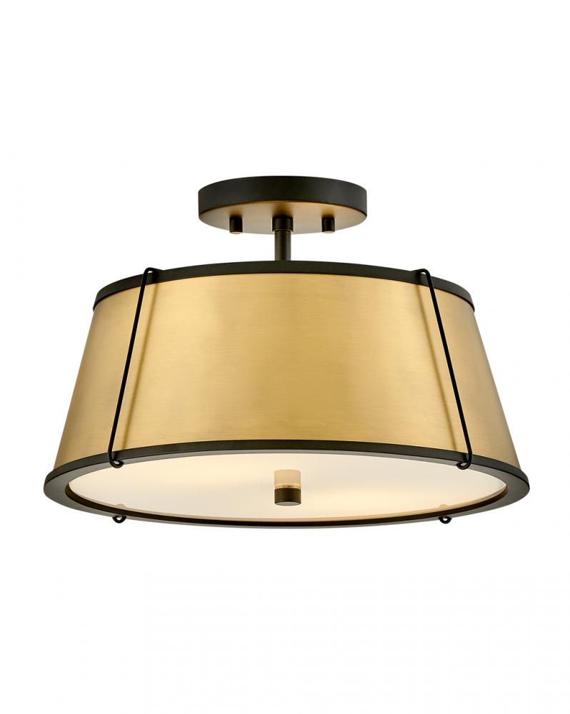 MEDIUM SEMI-FLUSH MOUNT