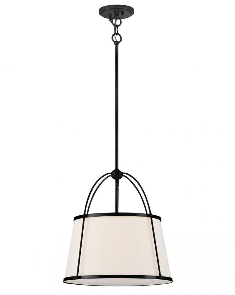 Large Drum Pendant - Black
