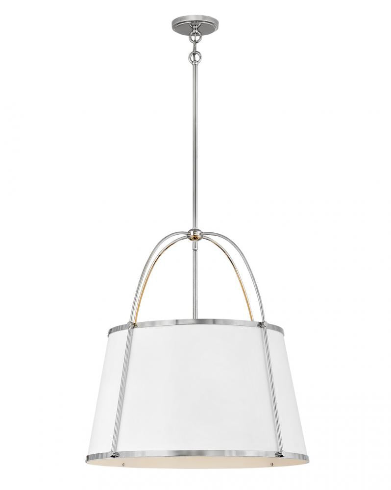 Medium Drum Chandelier - Nickel