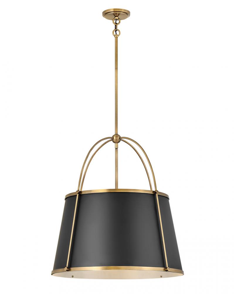 Medium Drum Chandelier - Brass