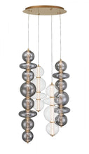 Load image into Gallery viewer, Atomo-Chandelier-4Lt-50In-GD-Mx
