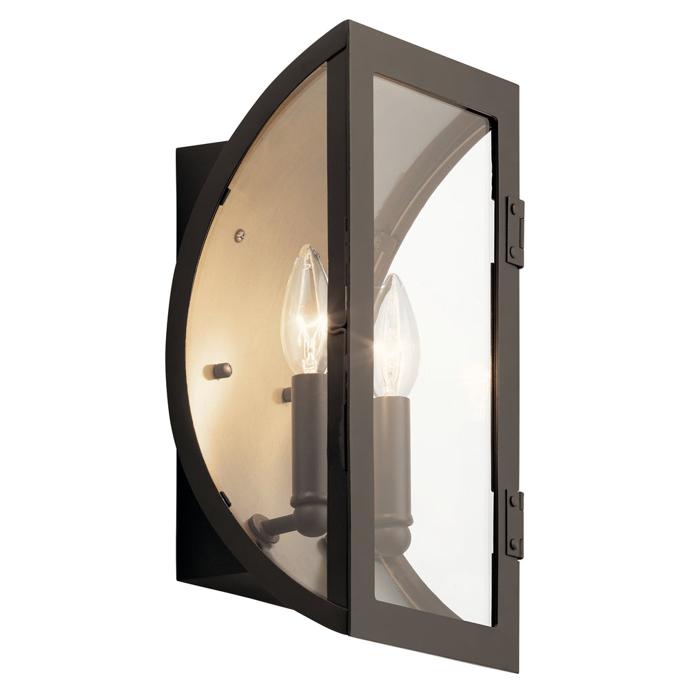 Narelle??13.5" 2 Light Wall Light Olde Bronze?