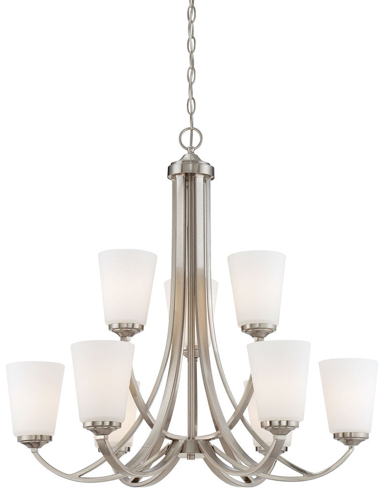Overland Park - 2 Tier 9 Light???Chandelier
