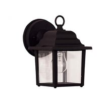 Load image into Gallery viewer, Exterior Collections 1-Light Outdoor Wall Lantern in Black
