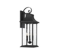 Load image into Gallery viewer, Hancock 10.5&quot; Exterior Sconce in Matte Black
