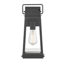 Load image into Gallery viewer, Boone 1-Light Outdoor Wall Lantern in Matte Black
