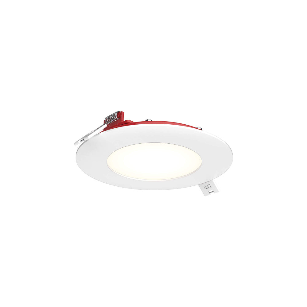 Multi CCT Slim Round Recessed 2 Hour Fire Rated - universal 120V-347V, 0-10V dimming