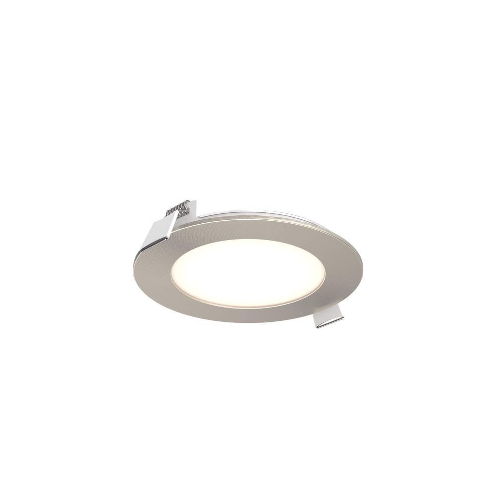 Multi CCT Slim Round Recessed Panel Light - universal 120V-347V, 0-10V dimming