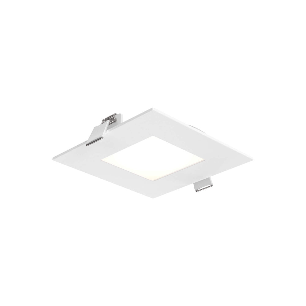 Multi CCT Slim Square Recessed Panel Light - universal 120V-347V, 0-10V dimming