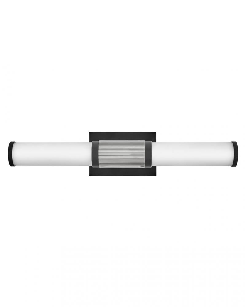 Medium LED Vanity - Black|Chrome