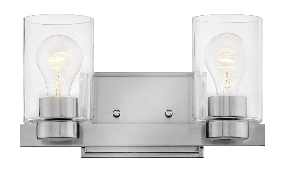 SMALL TWO LIGHT VANITY