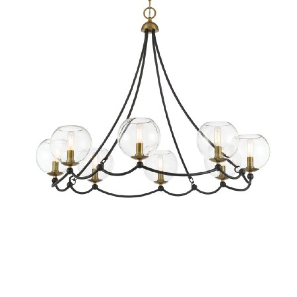 Kearney Park - 8 Light Chandelier