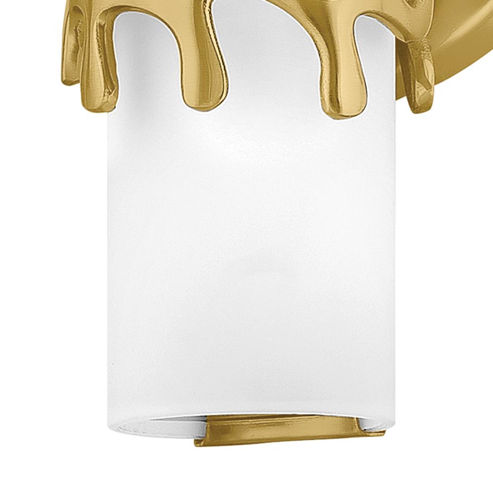 Medium LED Sconce - Brass