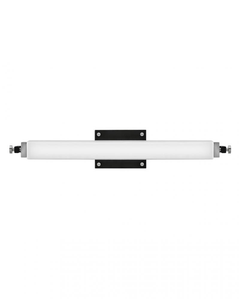 Medium LED Sconce - Black|Chrome