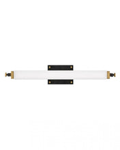 Load image into Gallery viewer, Medium LED Sconce - Black|Brass
