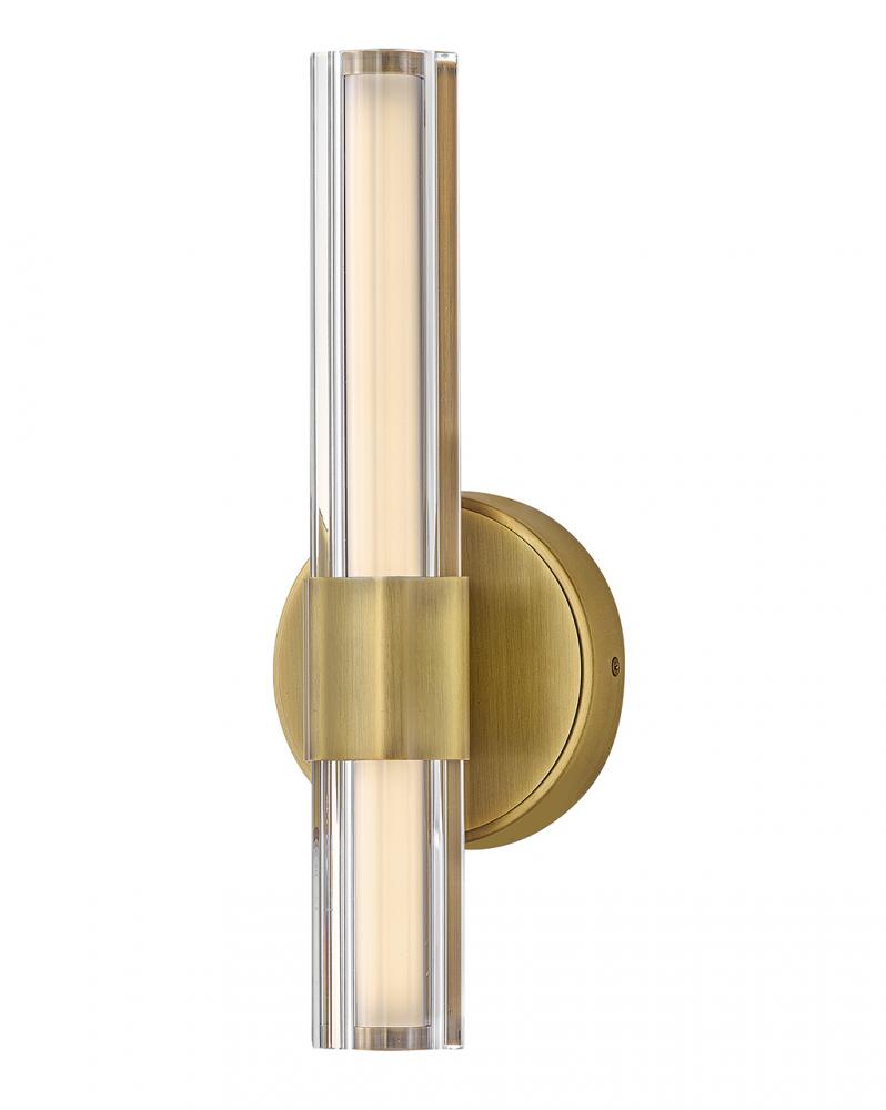 Medium LED Sconce - Brass