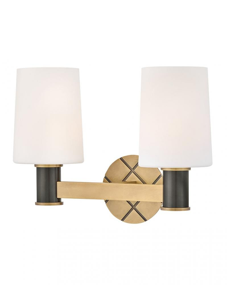 SMALL TWO LIGHT VANITY