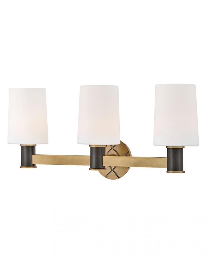 MEDIUM THREE LIGHT VANITY