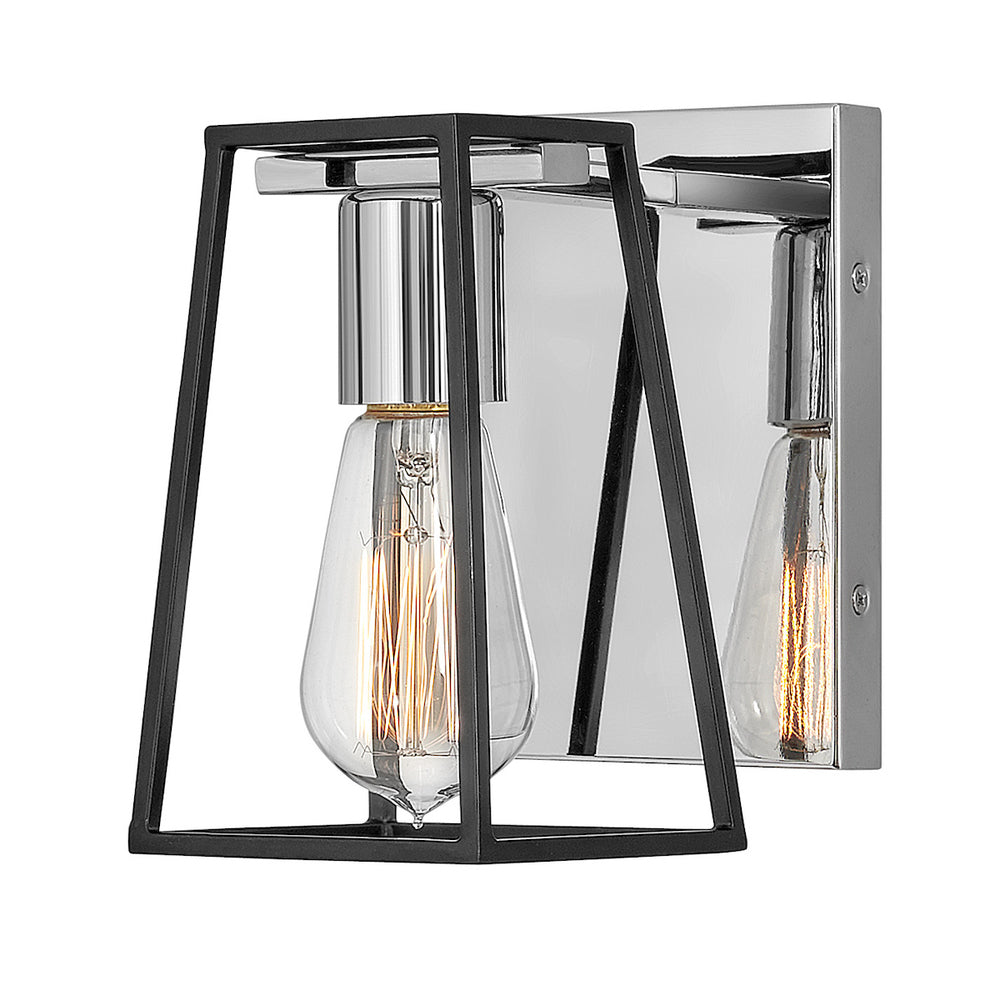 Small Single Light Vanity - Chrome