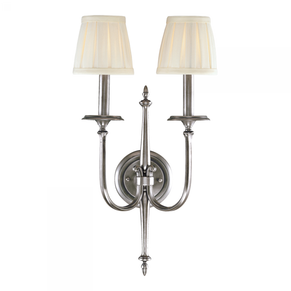 2 LIGHT WALL SCONCE