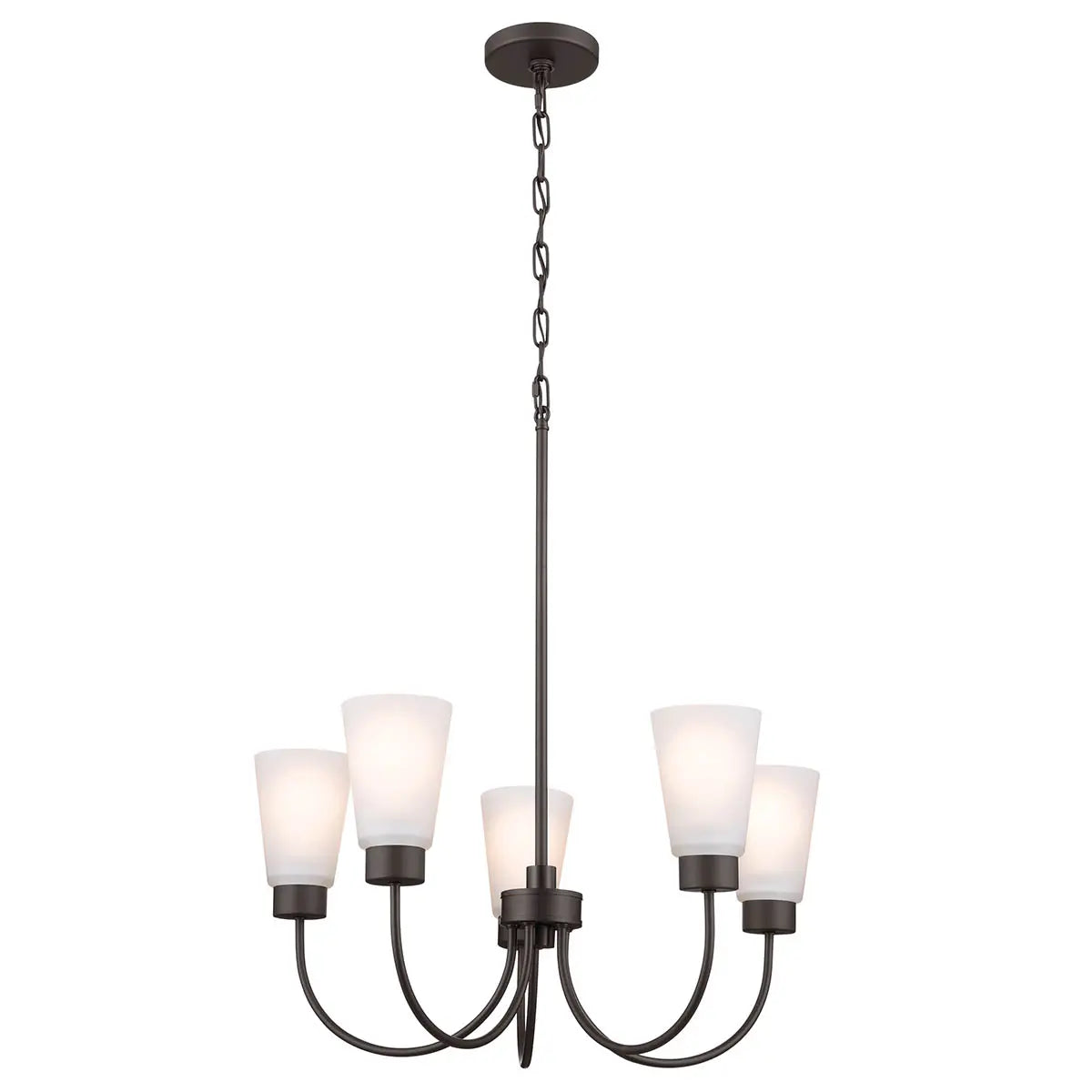 Erma 5 Light Chandelier (3 Finishes)
