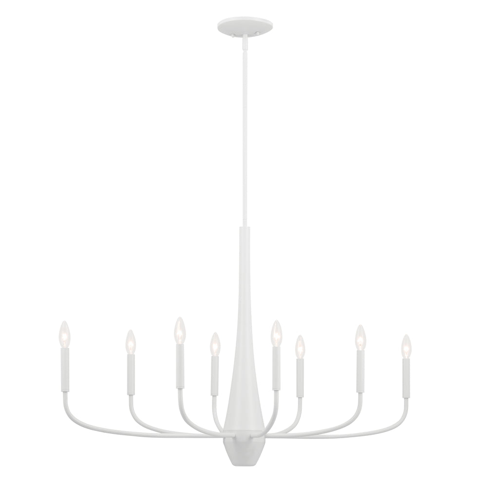 Oval Chandelier 8Lt