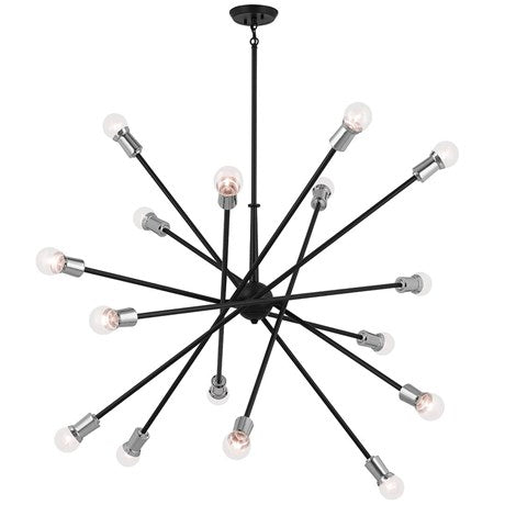 Armstrong 16 Light Chandelier (3 Finishes)