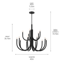 Load image into Gallery viewer, Odensa Chandelier
