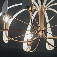 Load image into Gallery viewer, Petal 31&quot; Chandelier in Champagne Bronze
