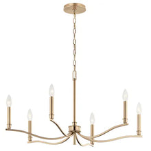 Load image into Gallery viewer, Malene 7 Light Chandelier (3 Finishes)
