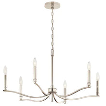 Load image into Gallery viewer, Malene 7 Light Chandelier (3 Finishes)
