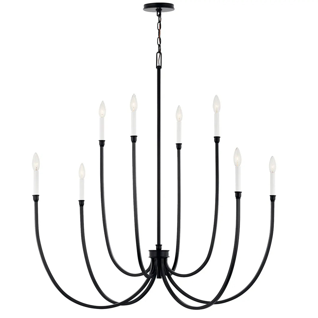 Malene 8 Light Chandelier (3 Finishes)