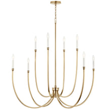 Load image into Gallery viewer, Malene 8 Light Chandelier (3 Finishes)
