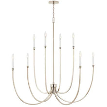 Load image into Gallery viewer, Malene 8 Light Chandelier (3 Finishes)
