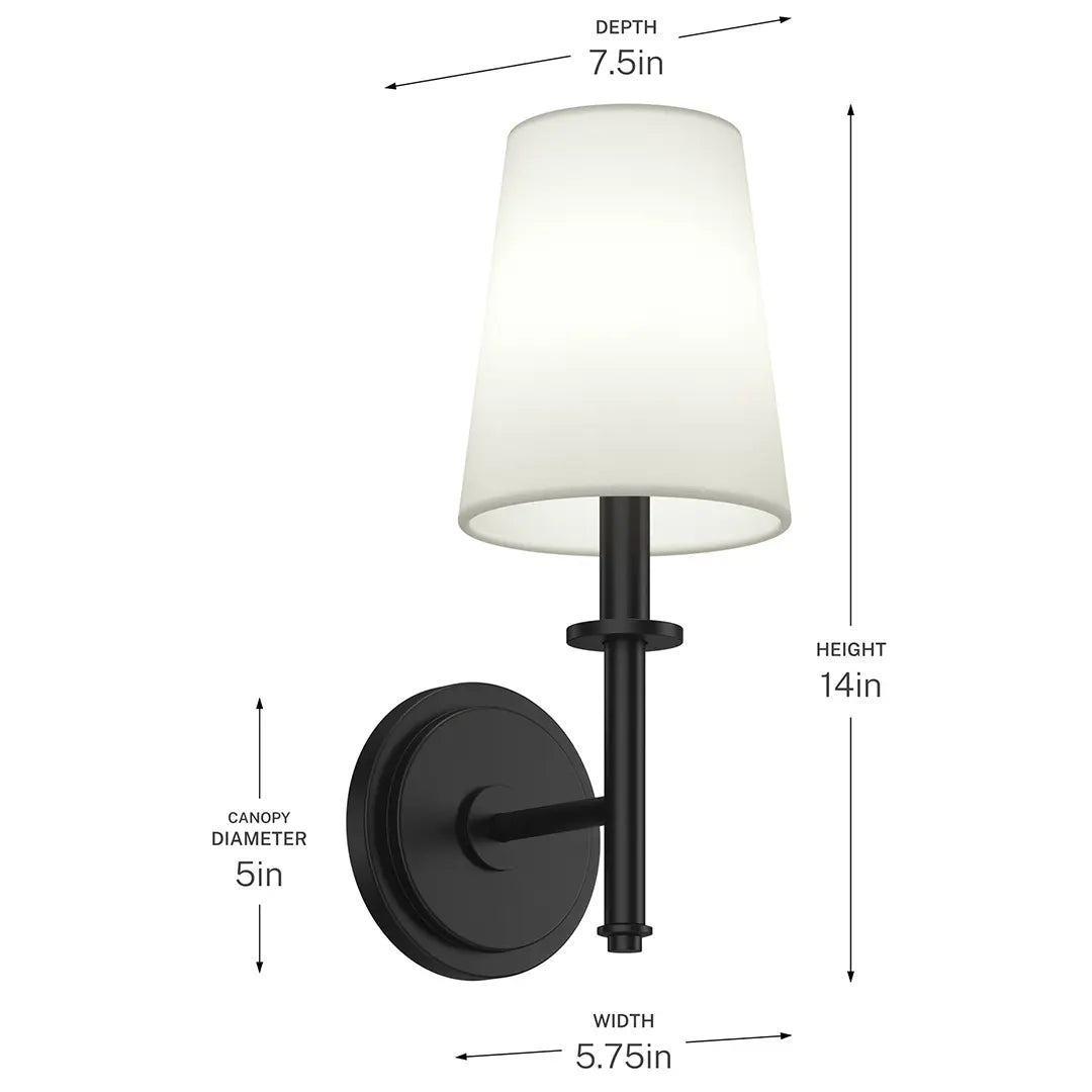 Kleine Wall Sconce (4 Finishes)